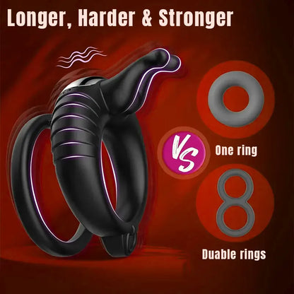 Remote-Control Couple’s Vibrating Cock Ring