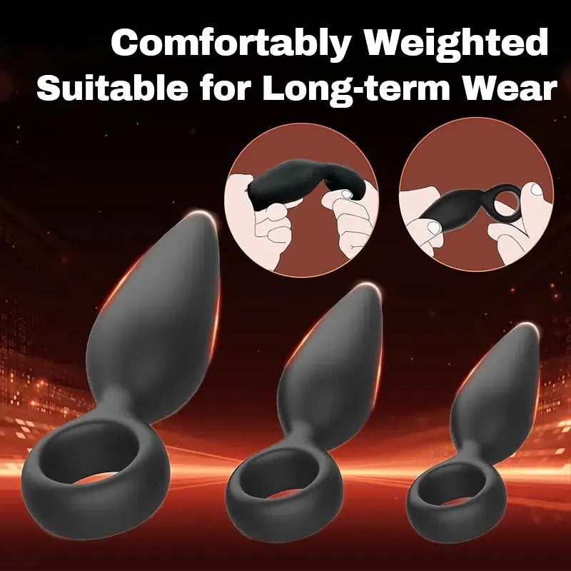 Soft Silicone Anal Training Plugs