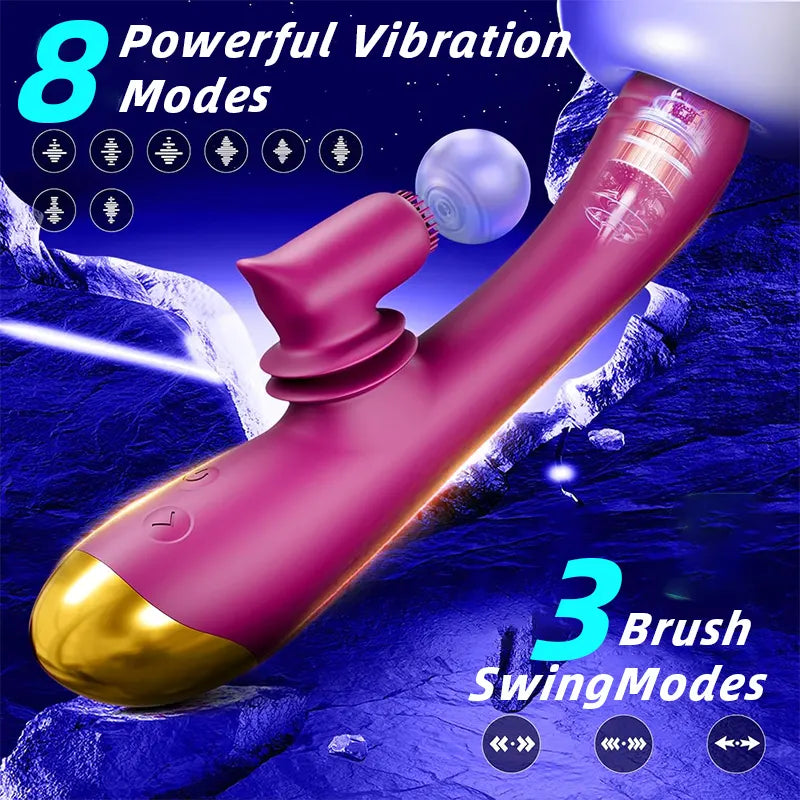 Brush G-Spot Vibrator for Women