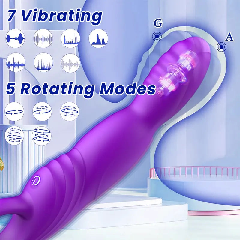 Wavy G-Spot Rotation Vibrator