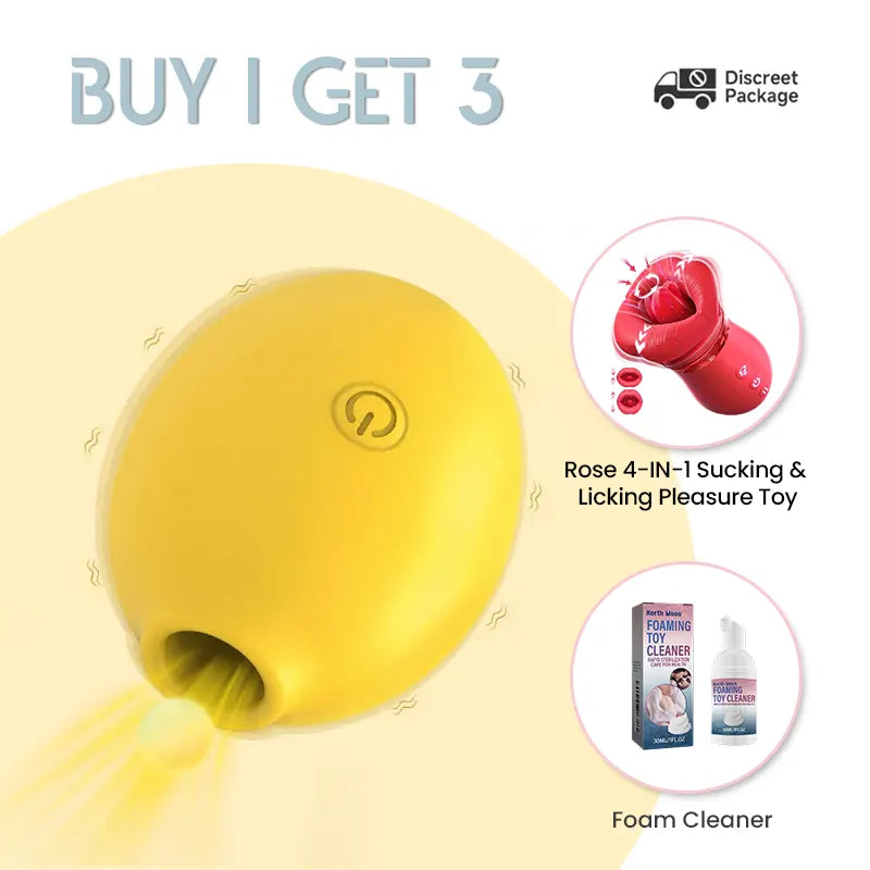Little Lemon Suction Vibrator