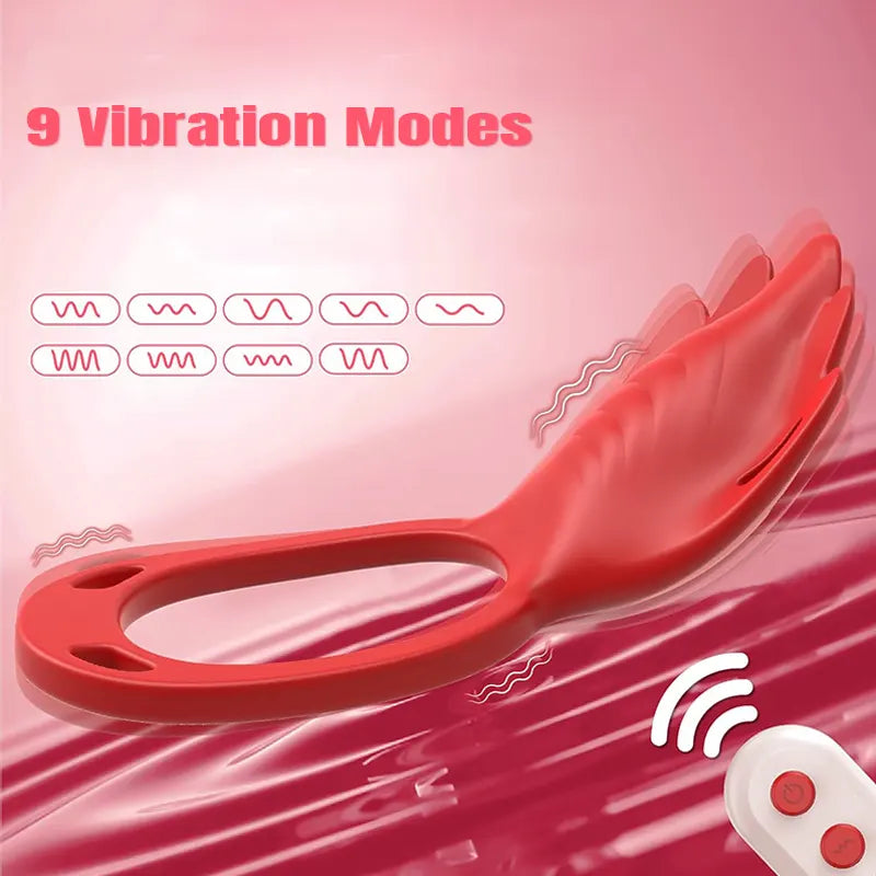 Couples Vibrating Ring with Clitoral Stimulator