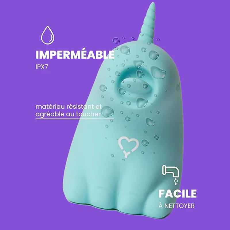 Unicorn Mini Suction Vibrator