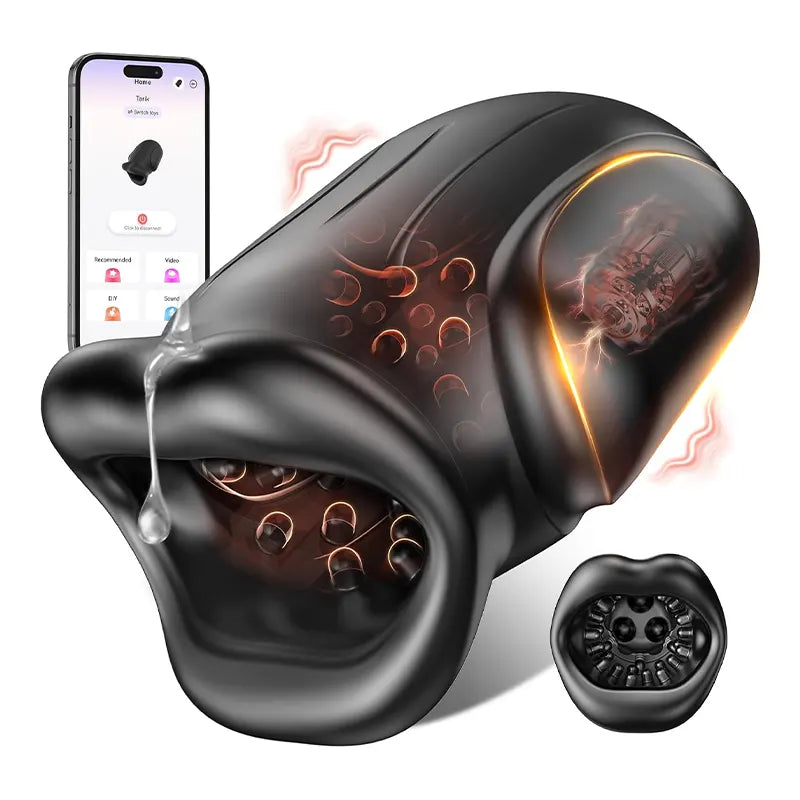 Smart App-Controlled Male Vibrator