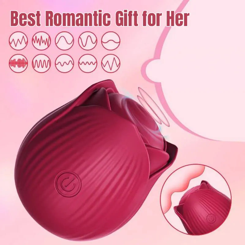 Rose Vibrator - Tapping & Vibration Modes