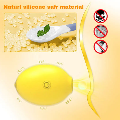 Little Lemon Suction Vibrator