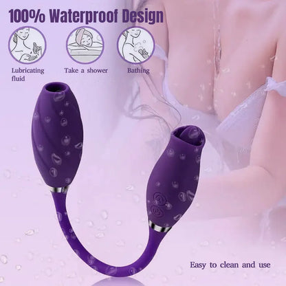 Rose Petal Vibrator - 30 Modes of Pleasure