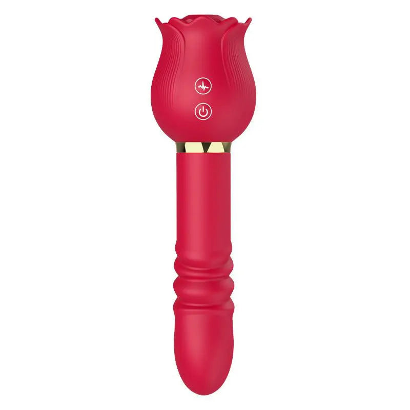 Rose Pulsar Telescopic Toy - 12 Suction Modes