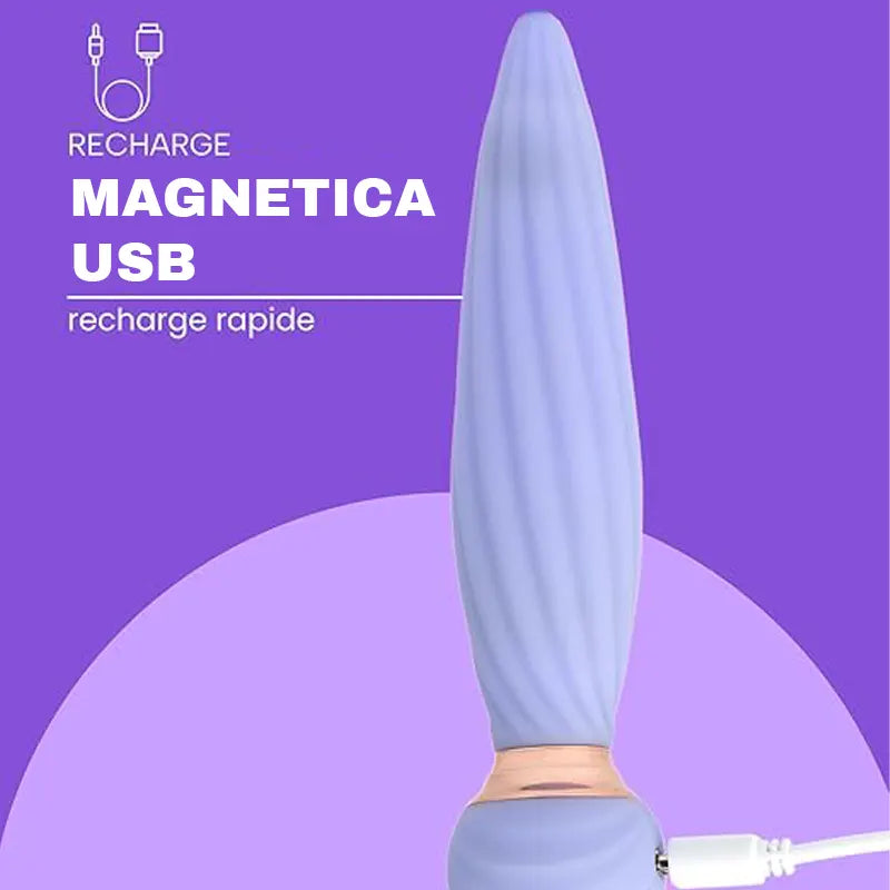 Spindle Anal Vibrator with Remote