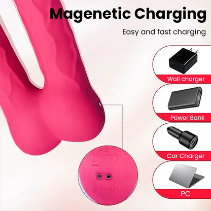 Remote Thrusting Realistic Silicone Dildo