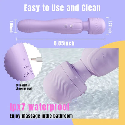 Purple Magic Wand Vibrator