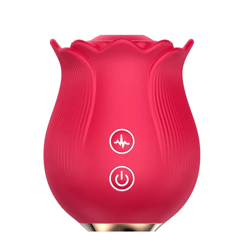 Rose Pleasure Vibrator - 12 Suction Modes
