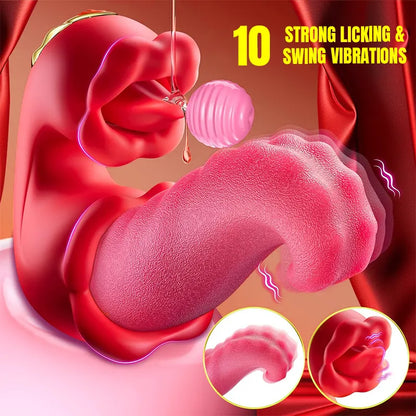 Velvet Rose Tongue Vibrator