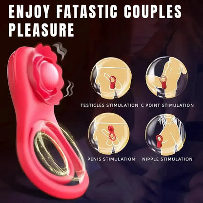 App-Connected Vibrating Couples Ring