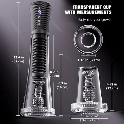 App-Controlled Penis Pump Masturbator