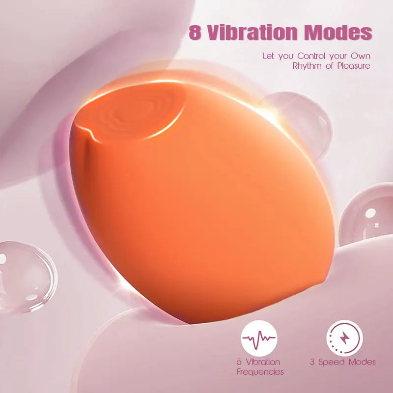 Mini Silicone Nipple Clit Vibrator