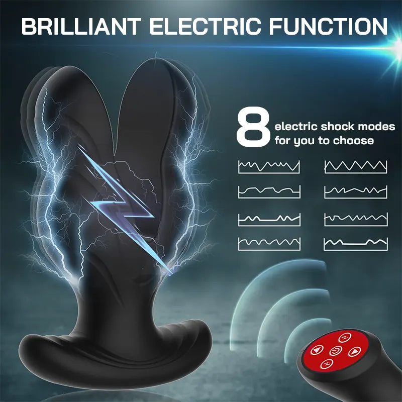 Y-Shaped Electric Vibrating Anal Plug