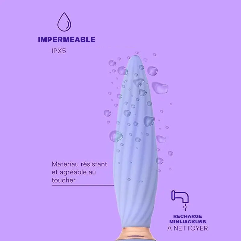 Spindle Anal Vibrator with Remote