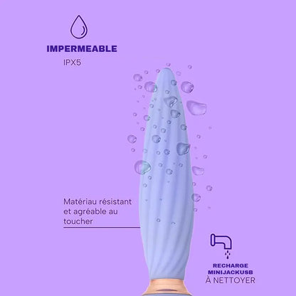 Spindle Anal Vibrator with Remote