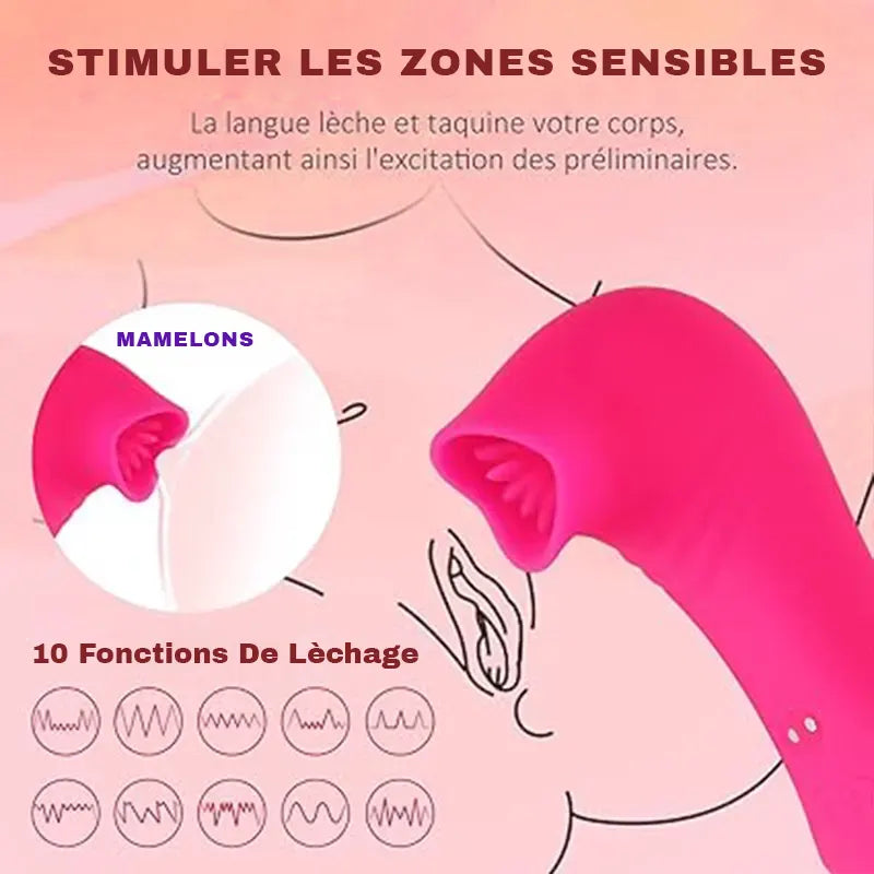 Pink Worm Clitoral Vibrator