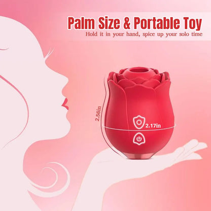 Rose Petal Vibrator - 10 Sucking Modes