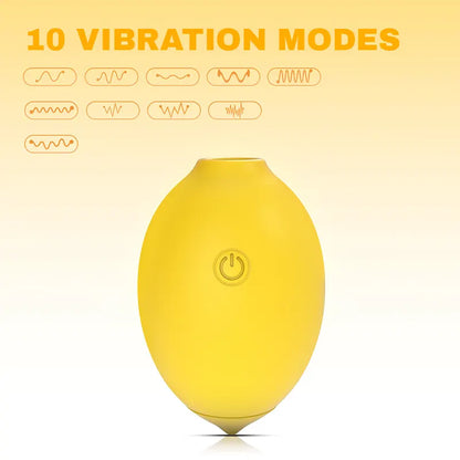 Little Lemon Suction Vibrator