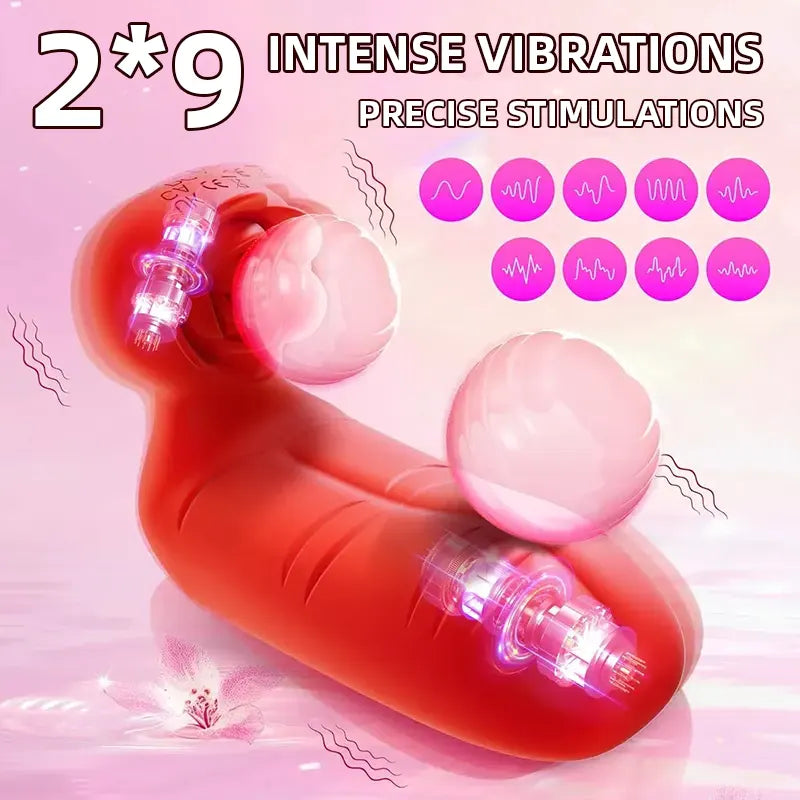 Rose-Tip Finger Vibrator for Women