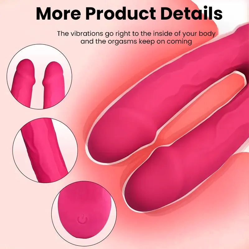 Remote Thrusting Realistic Silicone Dildo