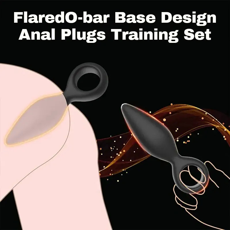 Soft Silicone Anal Training Plugs