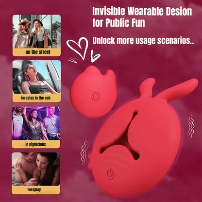 APP-Controlled Nipple Vibrator for Women