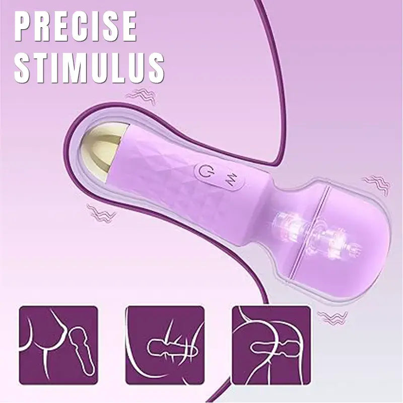 Dual-Ended Wand Vibrator
