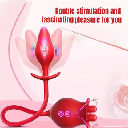 Rose Tongue and Plug Stimulator