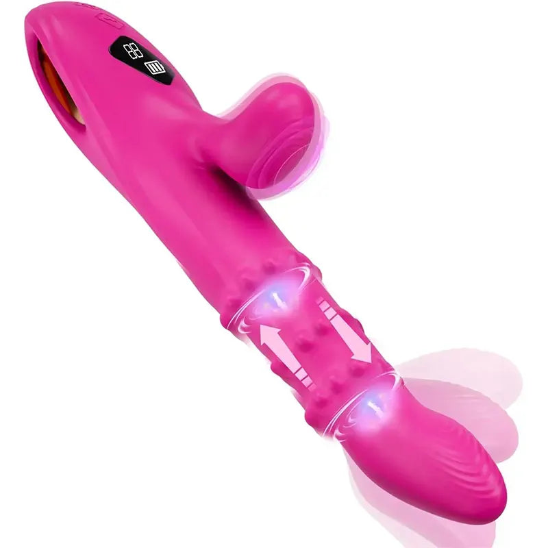 Sliding G-Spot Vibrator with Beads