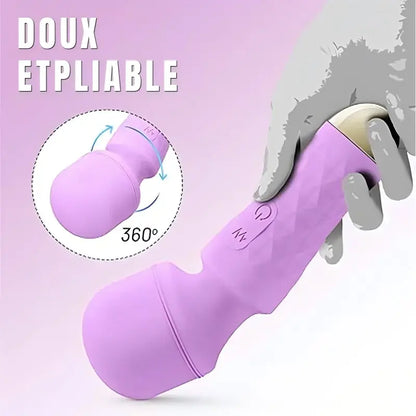 Dual-Ended Wand Vibrator