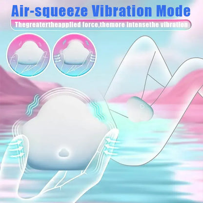 Cloud Vibrator with Air Pulse