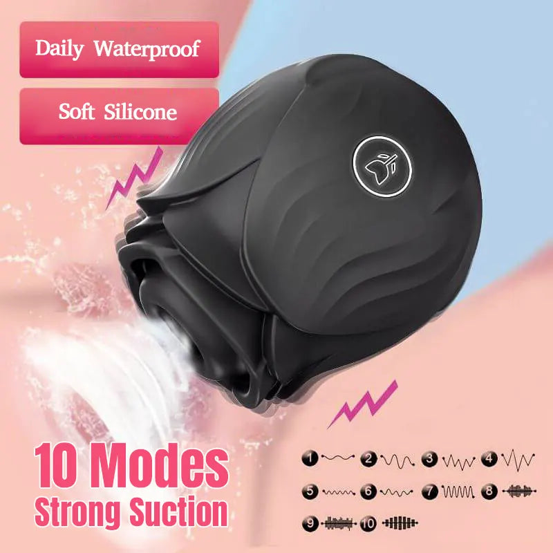 Blossom Vibe - 10 Modes Rose Stimulator