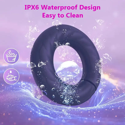 Adjustable Vibrating Ring for Men