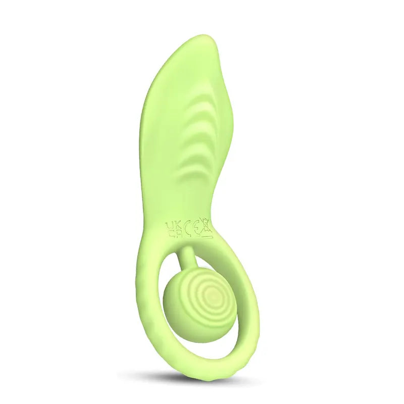 Green Remote Vibrating Couple’s Cock Ring