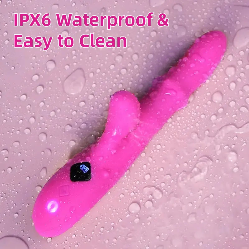 Sliding G-Spot Vibrator with Beads