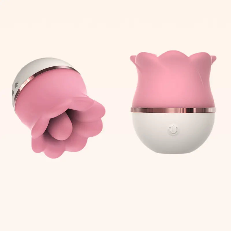 Rose Kiss Sucking & Licking Vibrator