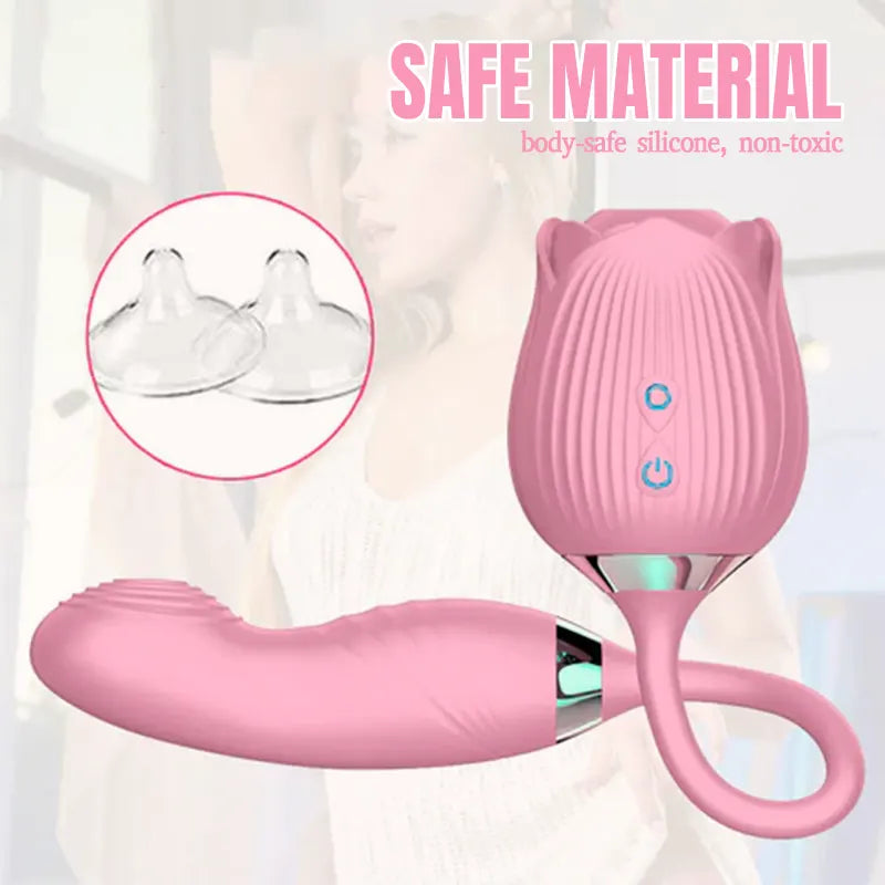 Rose G-Spot Pleasure Vibrator