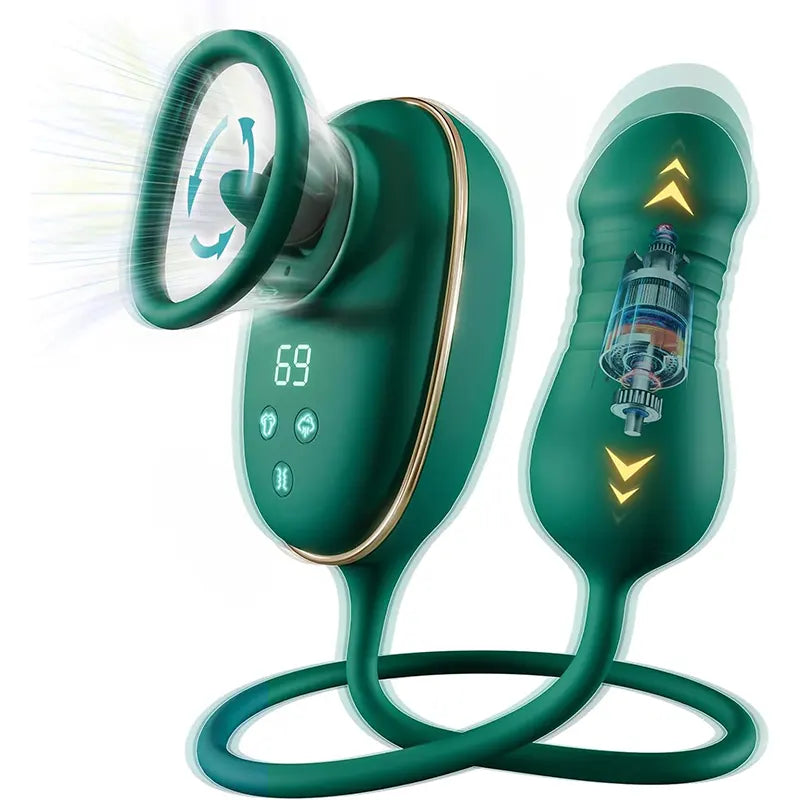 Suction Vibrator with Licking Egg