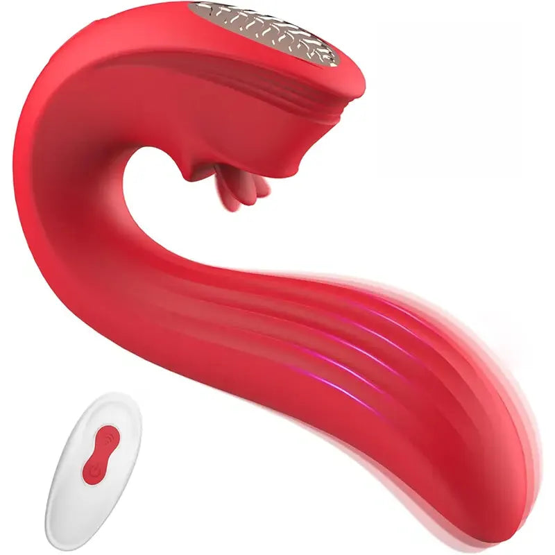 Remote Tongue Vibrator for Women