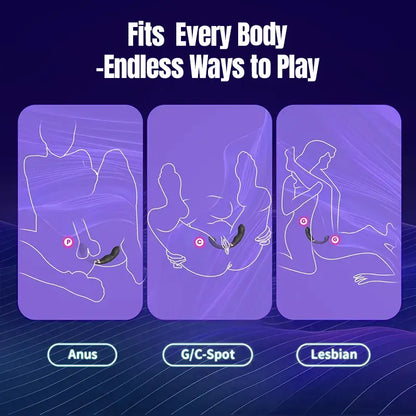 Curved Dual-Ended Prostate Massager