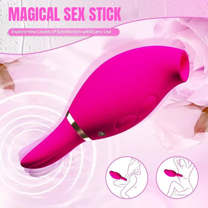 Dual-Function Clitoral Vibrator