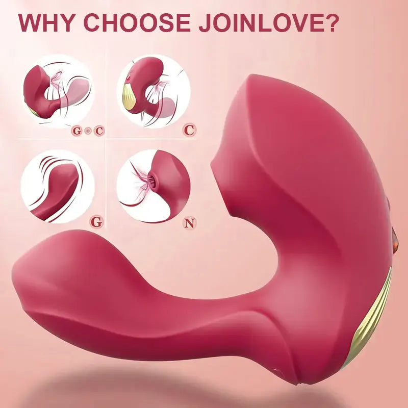 Clitoral Suction Vibrator with G-Spot