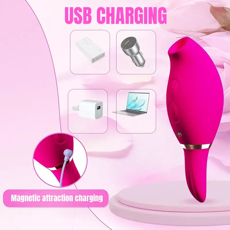 Dual-Function Clitoral Vibrator