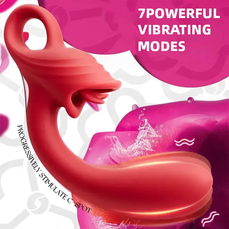 Rose Clit Licking Vibrator for Women