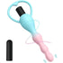 Vibrating Silicone Anal Beads Plug