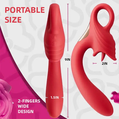 Rose Clit Licking Vibrator for Women